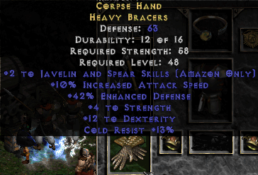 Gloves Worth Keeping In Diablo 2