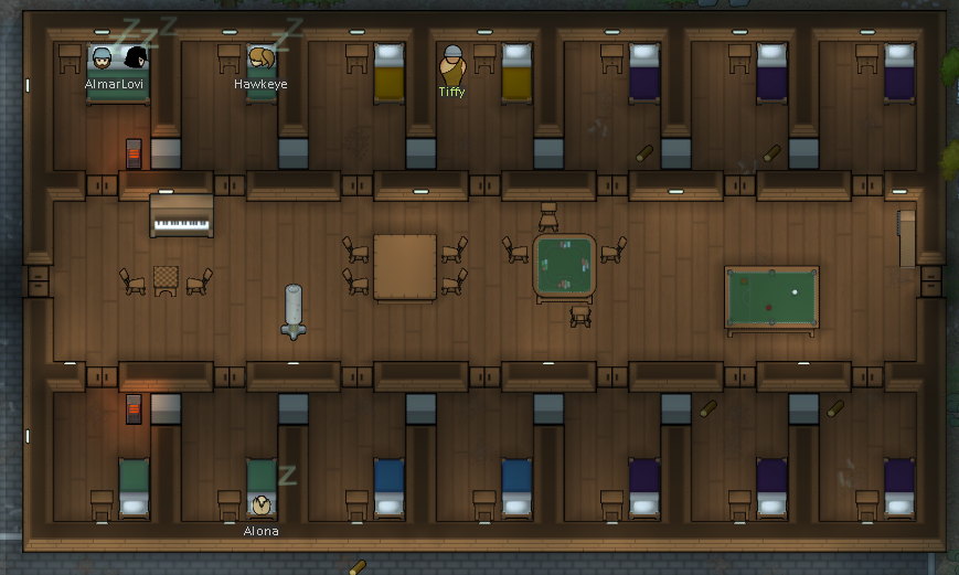 Building For Rimworld Rimworld Barracks Design - Design Talk
