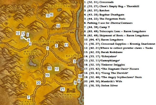 Barrens Guide 10 15