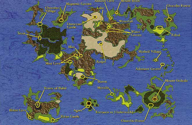 Final Fantasy Iv Walkthrough Chapter 4 Eblan Castle Other Side Quests