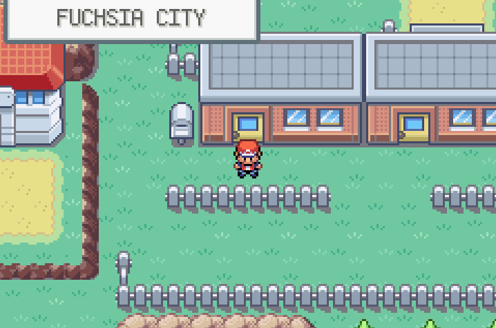 Карта игры pokemon fire red