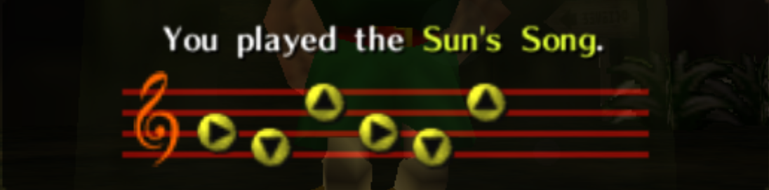 Sun's Song, Zeldapedia