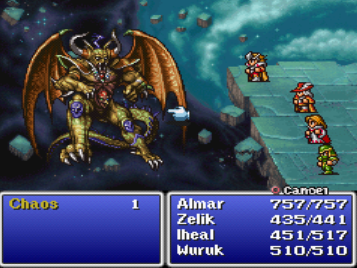 Final Fantasy I - Final Boss