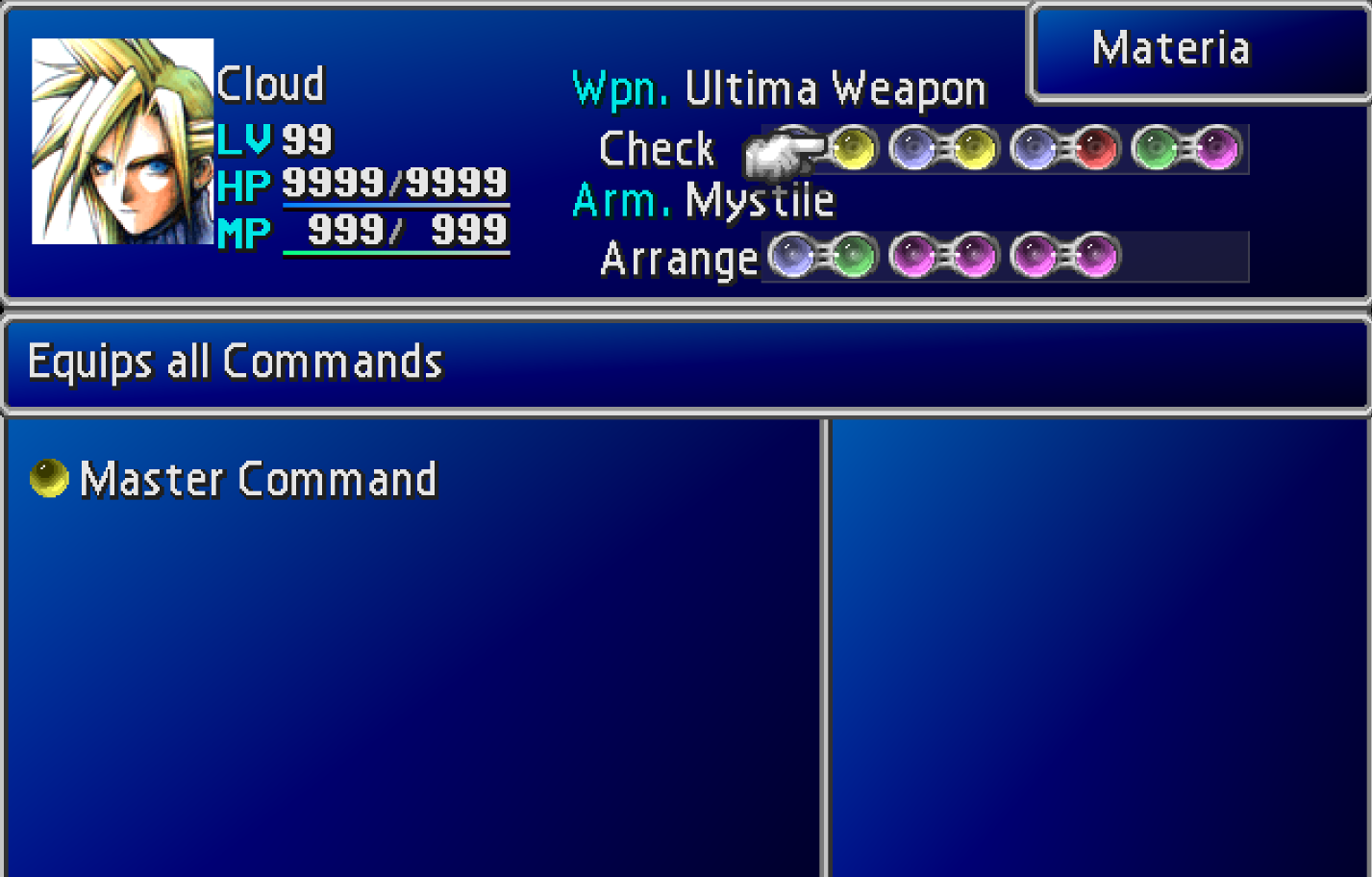 Materia Combinations Guide FF7. 