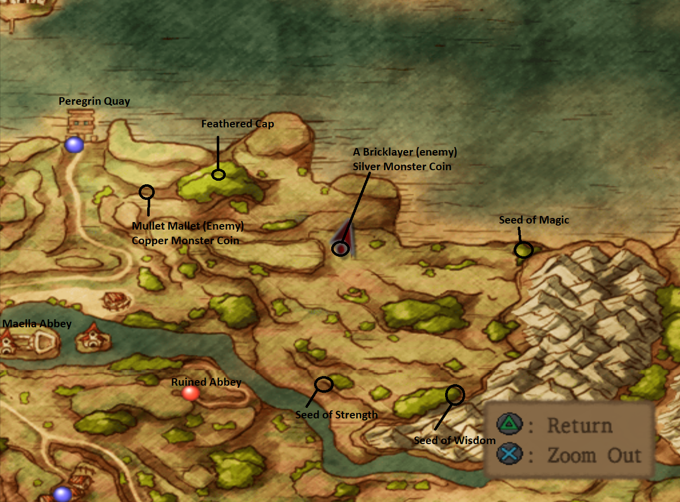 dragon quest viii maps