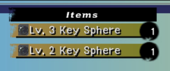 Level 3 Key Spheres Final Fantasy X