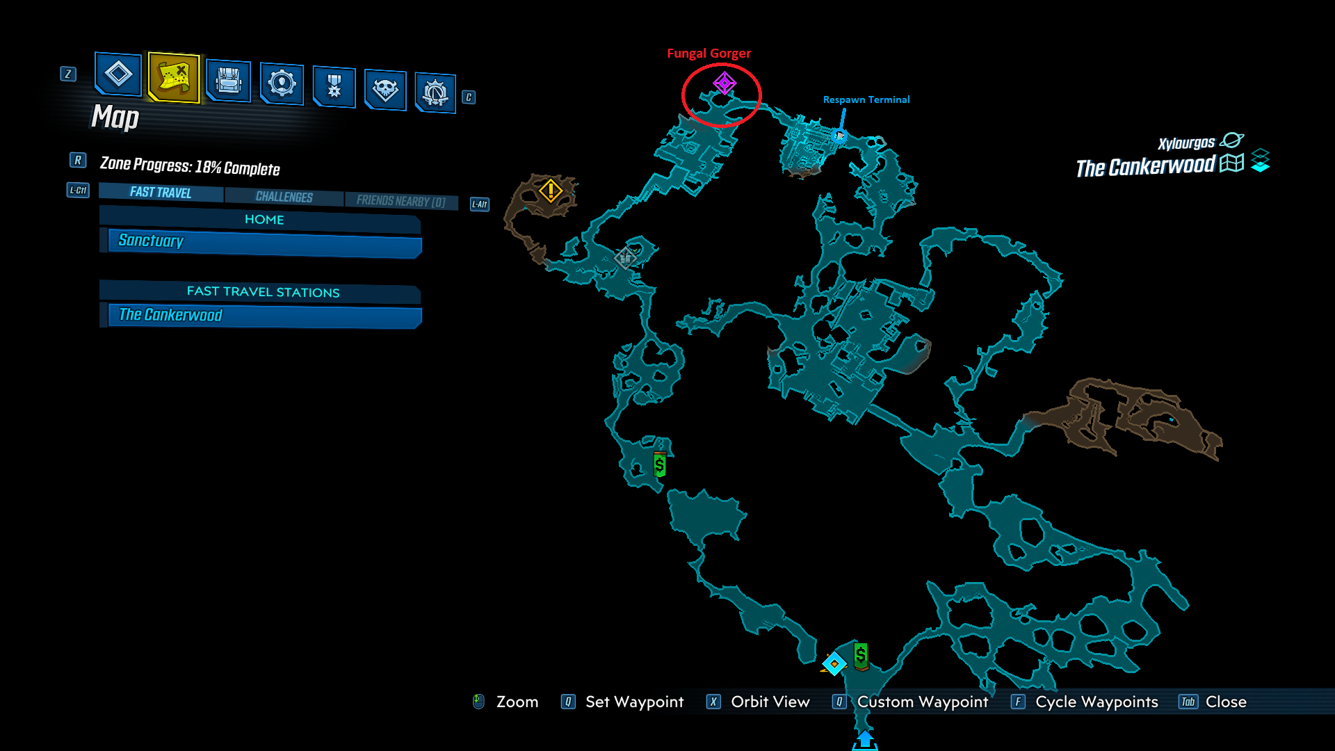 Borderlands 3 Xylourgos Map at Abbey Takasuka blog