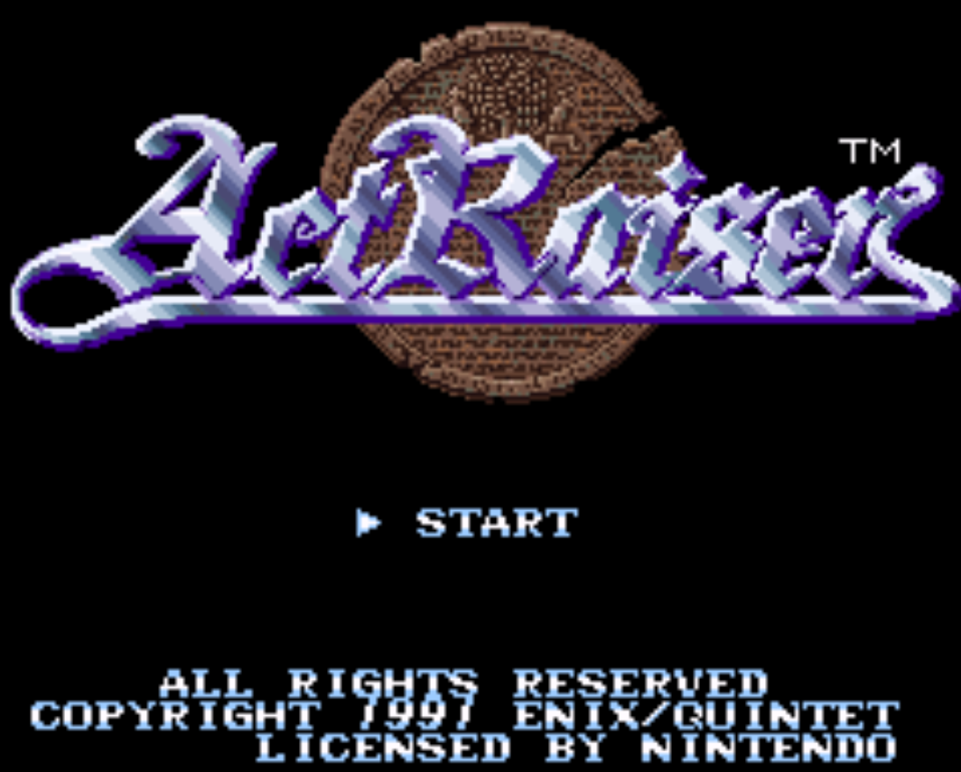actraiser game genie codes