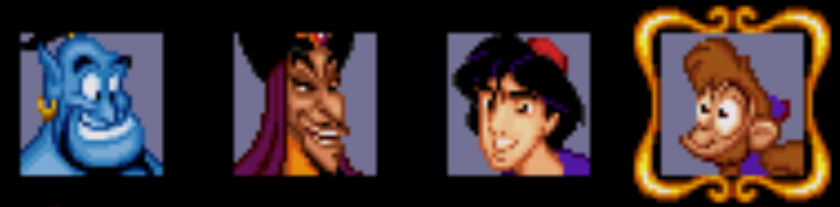 aladdin super nintendo codes