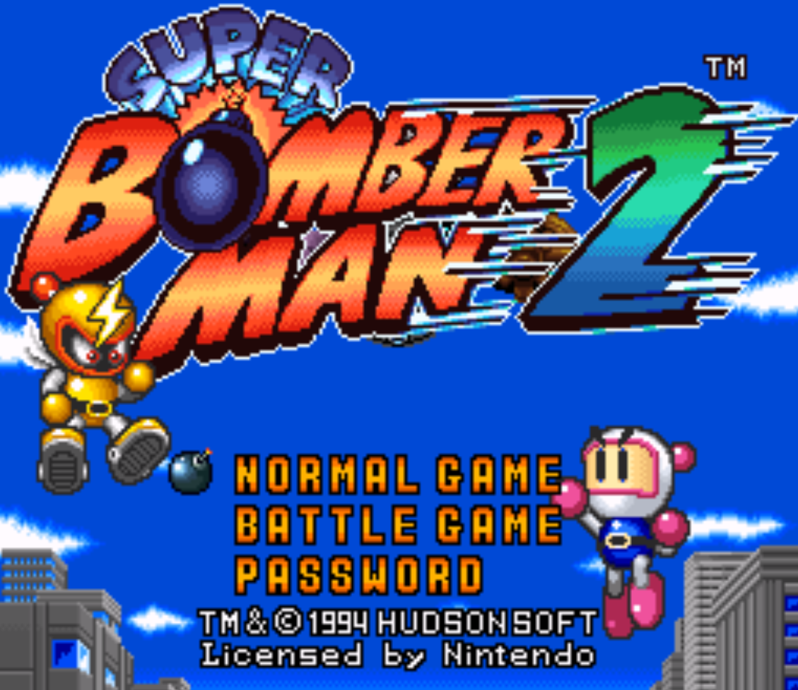 Super Bomberman 2 - Super Famicom - USED (INCOMPLETE) (IMPORT) - World-8