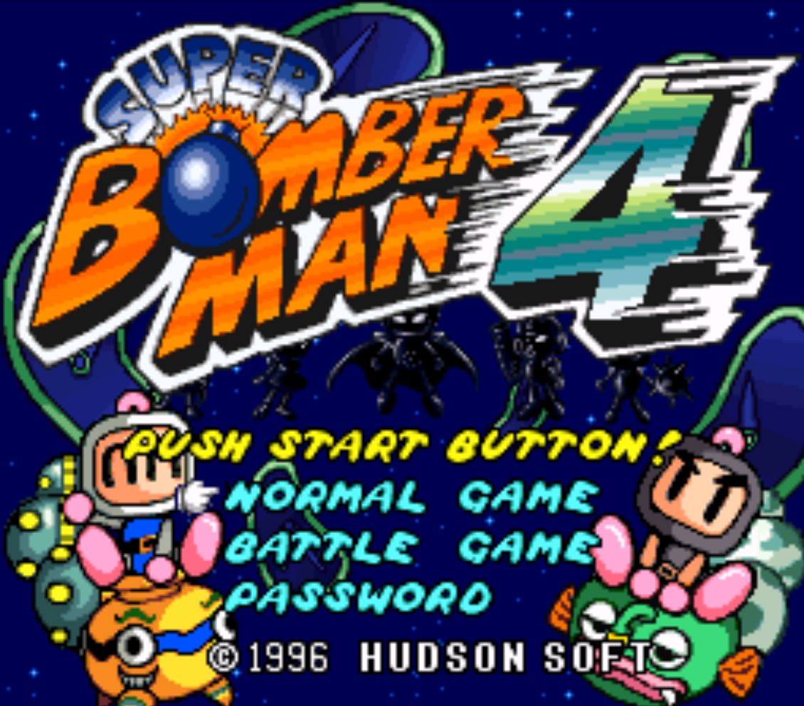 Guia de Conhecimento Gamer  Super Bomberman 4 – Super Nintendo