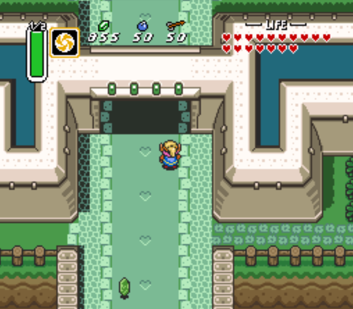 The Legend of Zelda: A Link to the Past - All Warp Tiles 